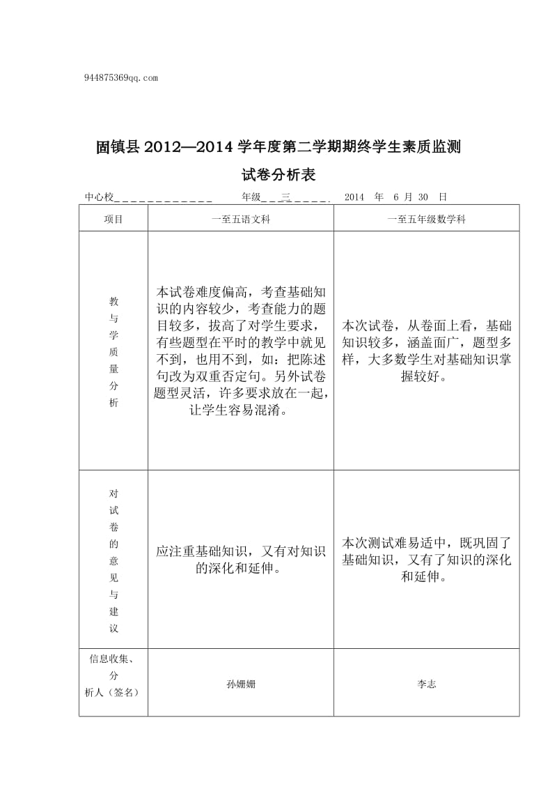 唐南小学试卷分析.doc_第3页