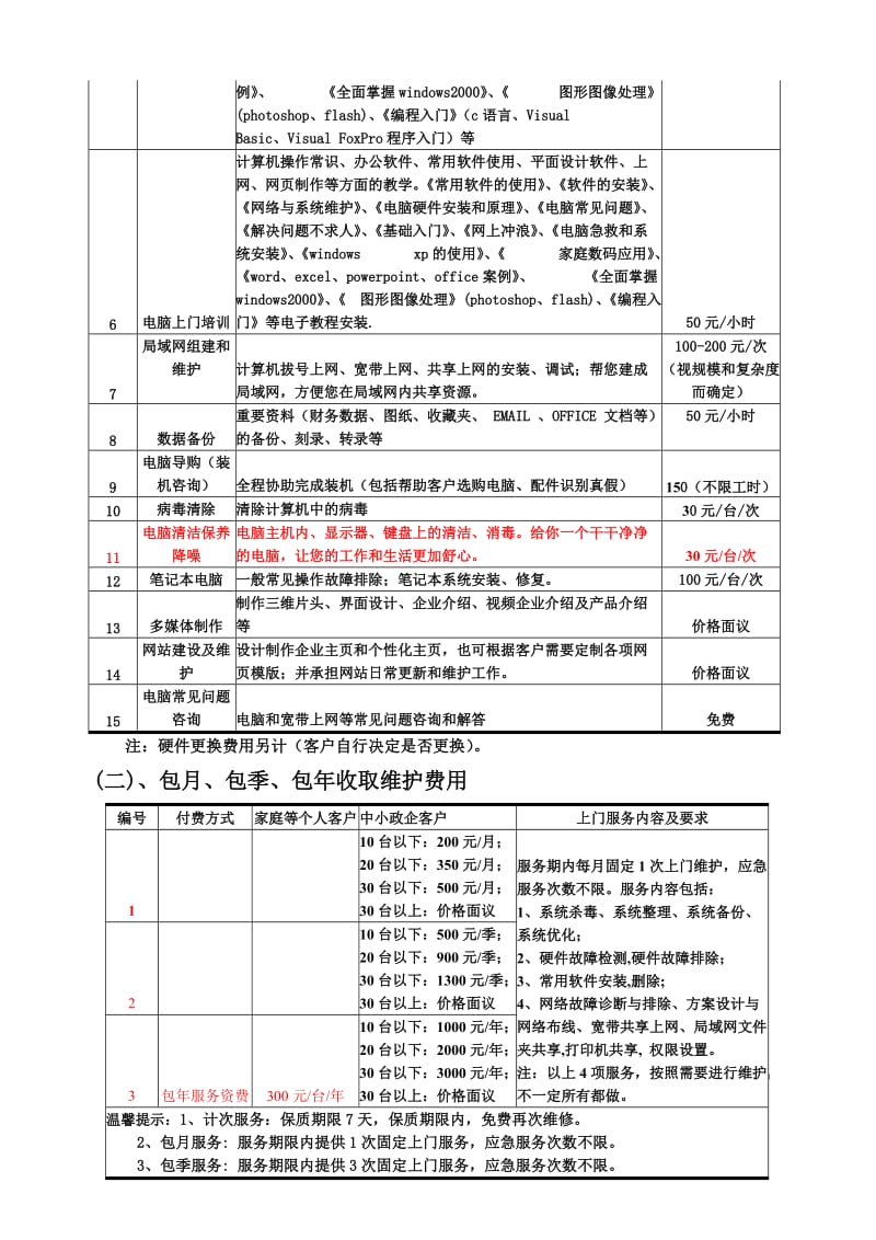 宽带个性化服务定制推广实施方案.doc_第3页