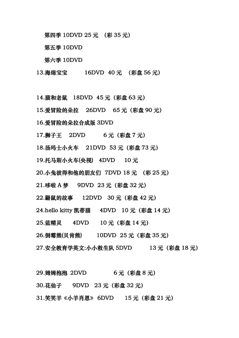 中英双语经典儿童动漫.doc_第2页