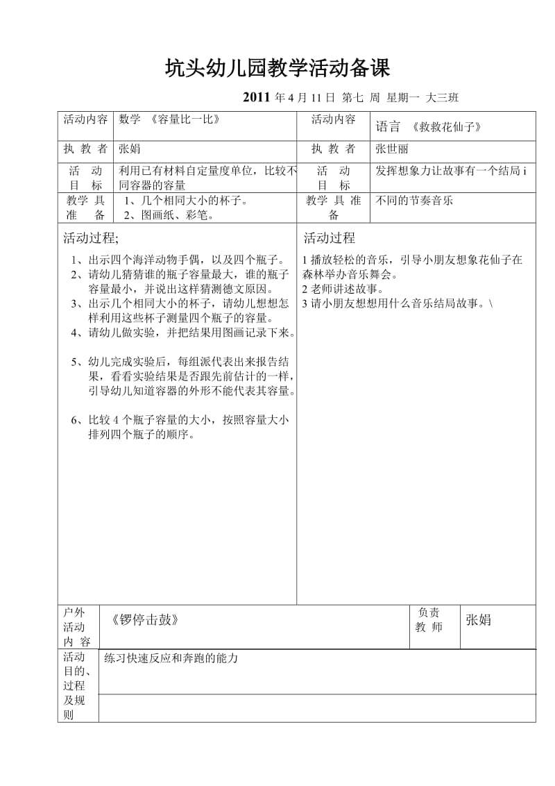 坑头幼儿园2011学年第二学期大三班备课,第7周.doc_第2页