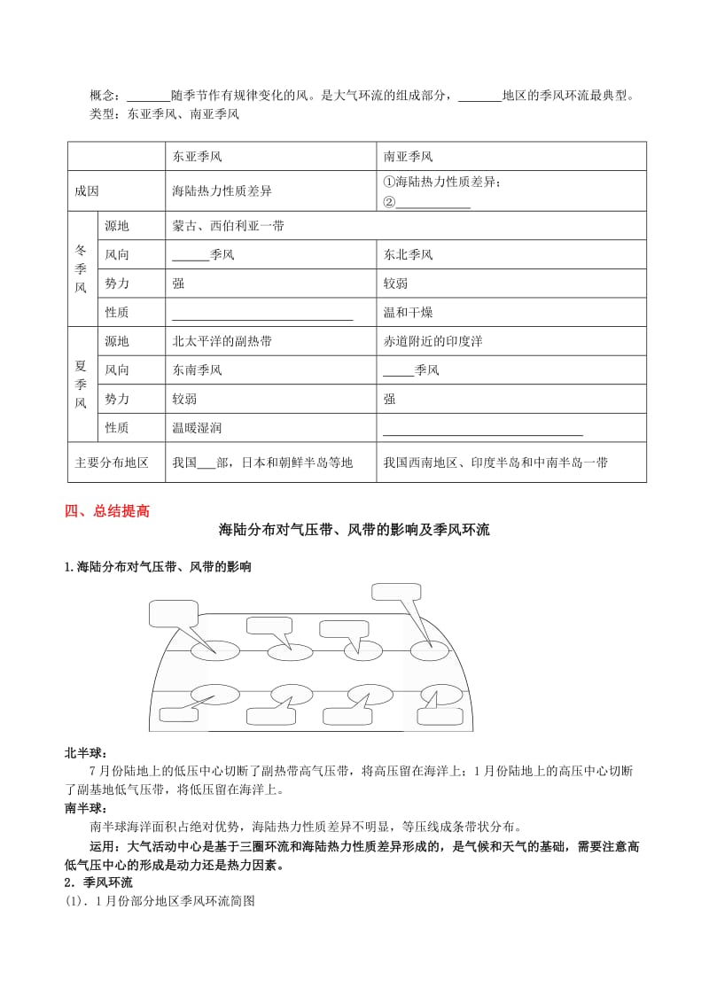 2015届高考地理必备考点之海陆分布的影响.doc_第3页