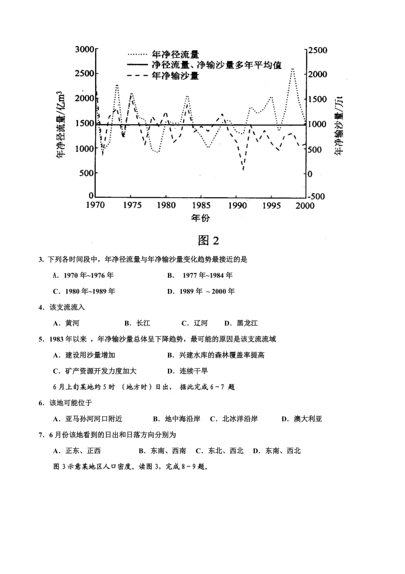 广东省广州市真光中学2013届高三综合测试题(一)(文综).doc_第2页