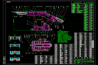 ZF4400礦用液壓支架設(shè)計(jì)CAD圖紙