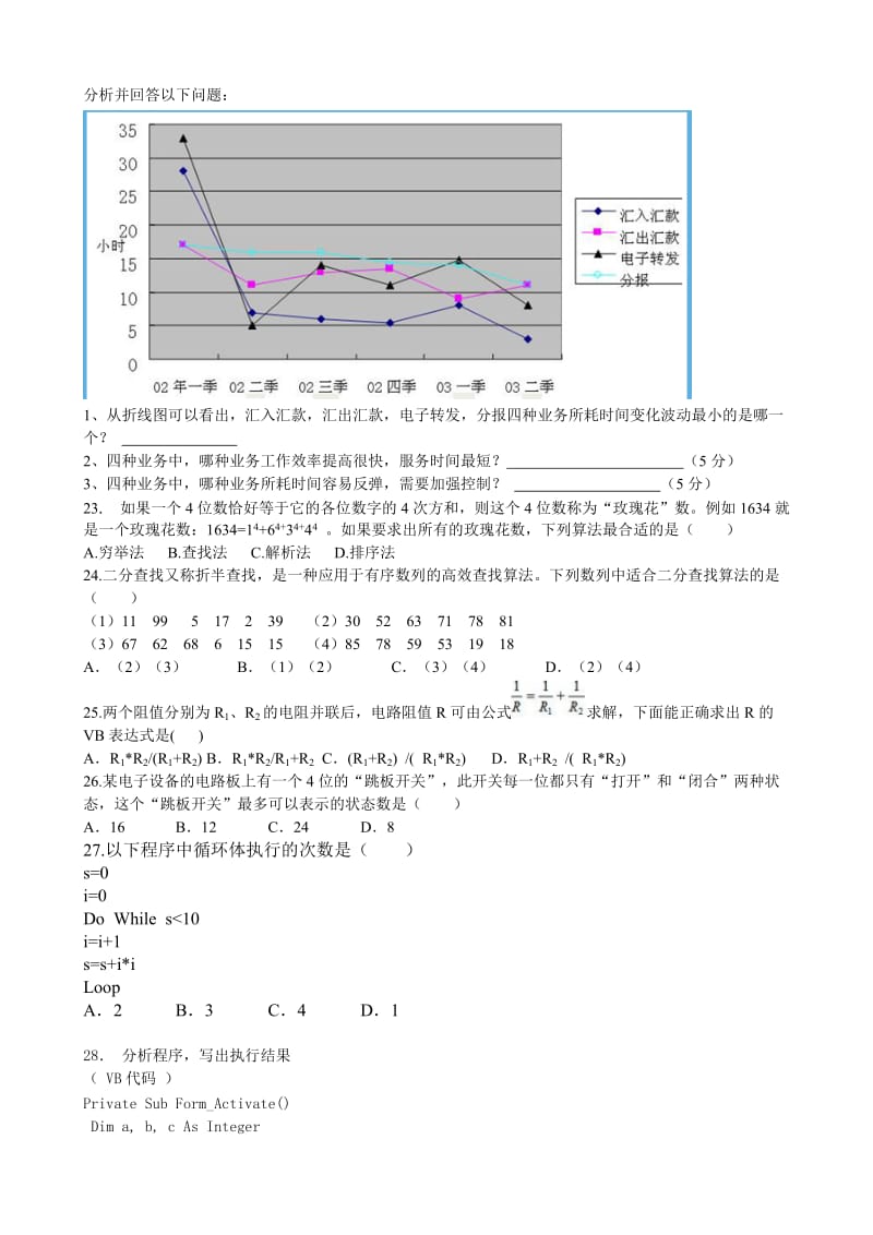 2013年高二学业水平模拟题.doc_第3页