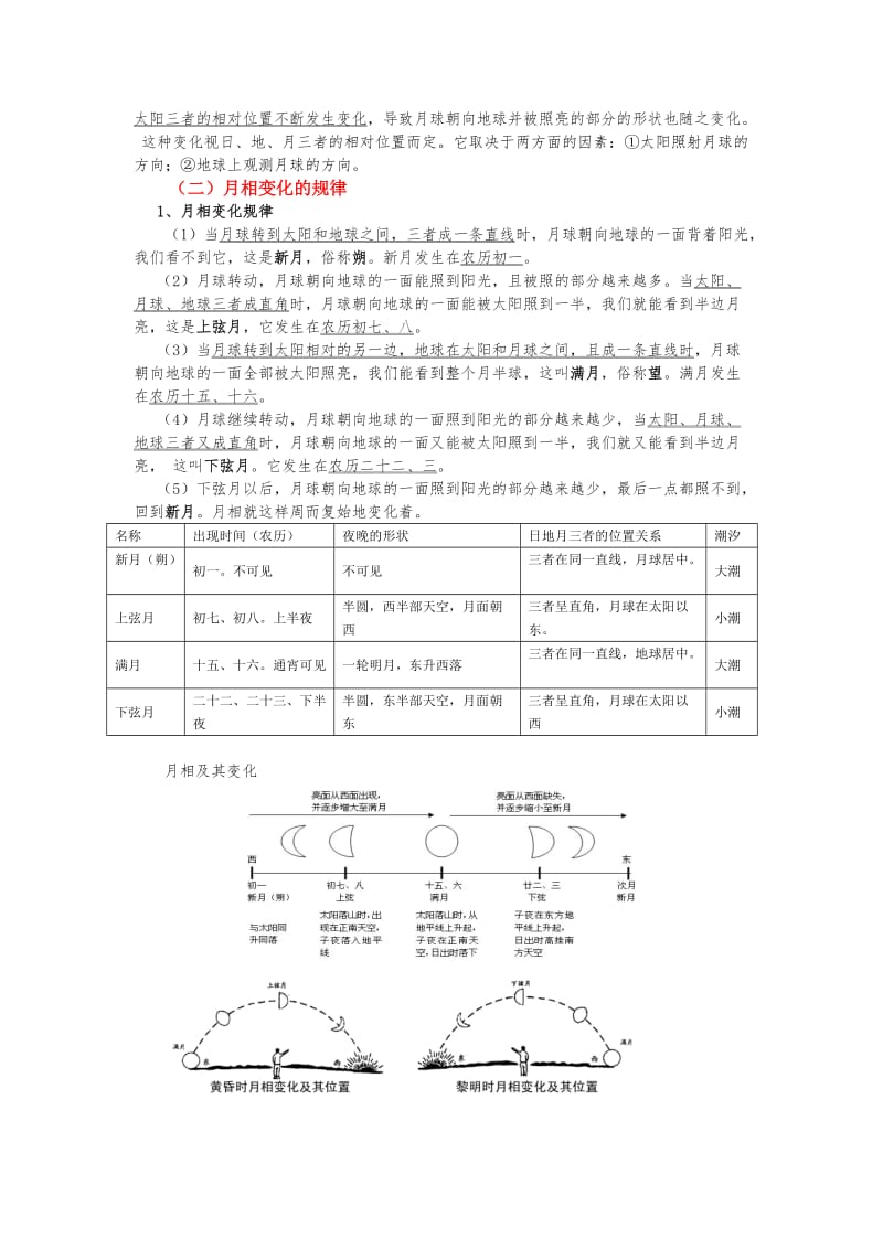 沪教版高中地理专题2地球的伙伴-月球.doc_第2页