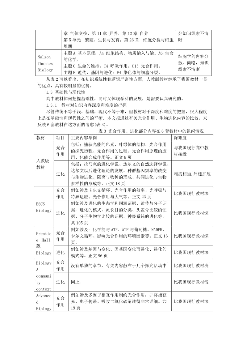 国际视野下的人教版高中生物课程标准实验教材.doc_第3页