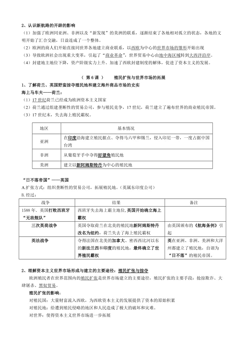 江苏省学业水平测试高中历史必修2最新复习资料.doc_第3页