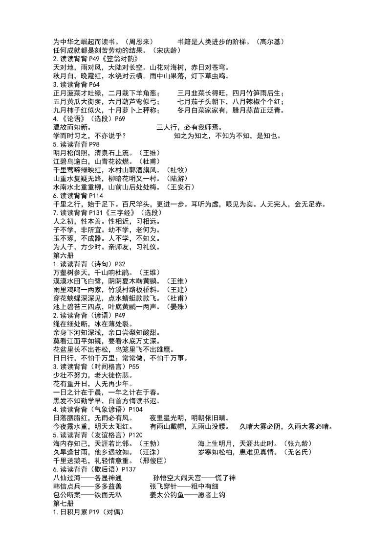 小学语文诗词句集锦.doc_第3页