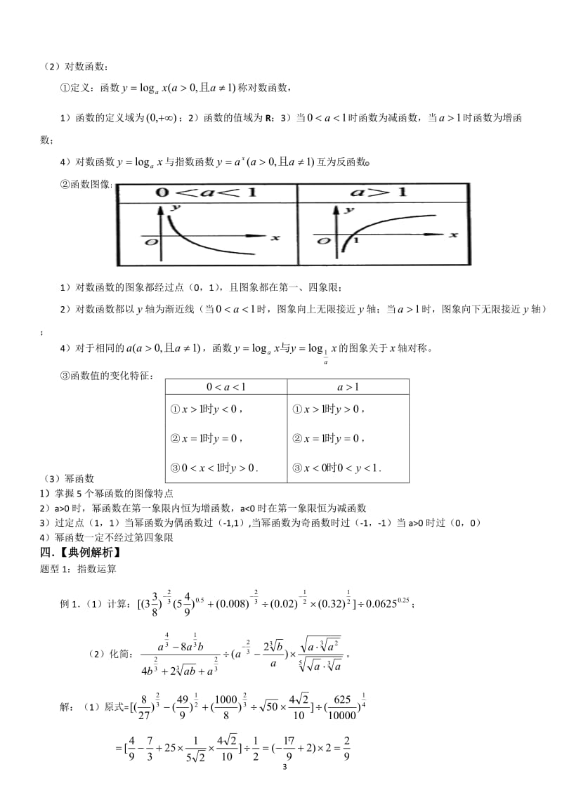 2013年高三数学第一轮复习专题第4讲基本初等函数(有详细的答案分析).doc_第3页