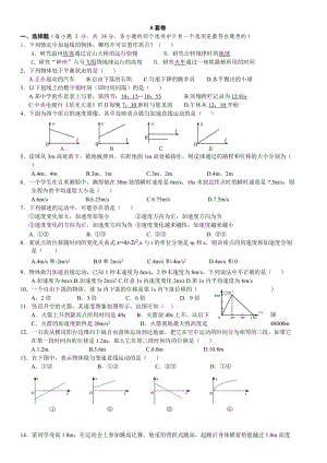 高一物理AB卷題及答案詳解.doc