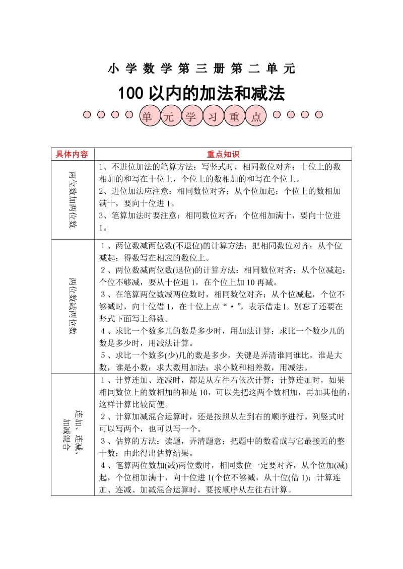 二年级数学上册第二单元检测题.doc_第1页