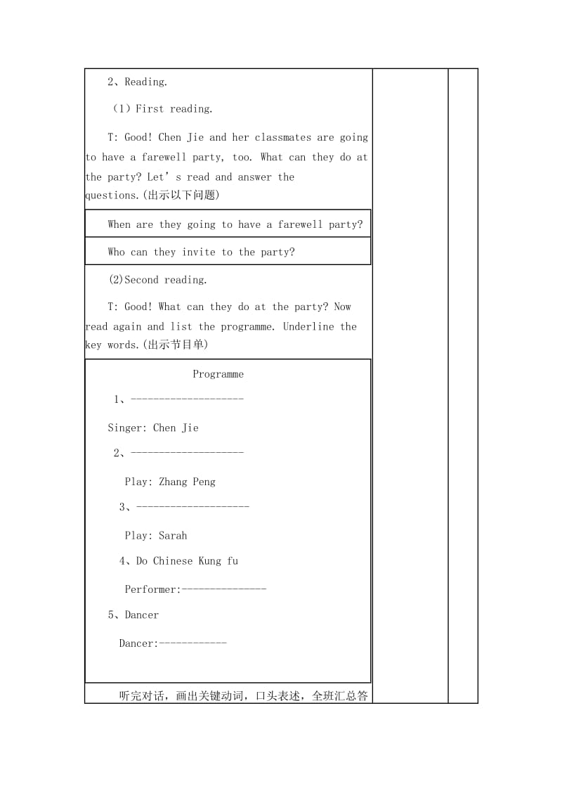 人教版六年级下册英语recycle2导学设计.doc_第2页