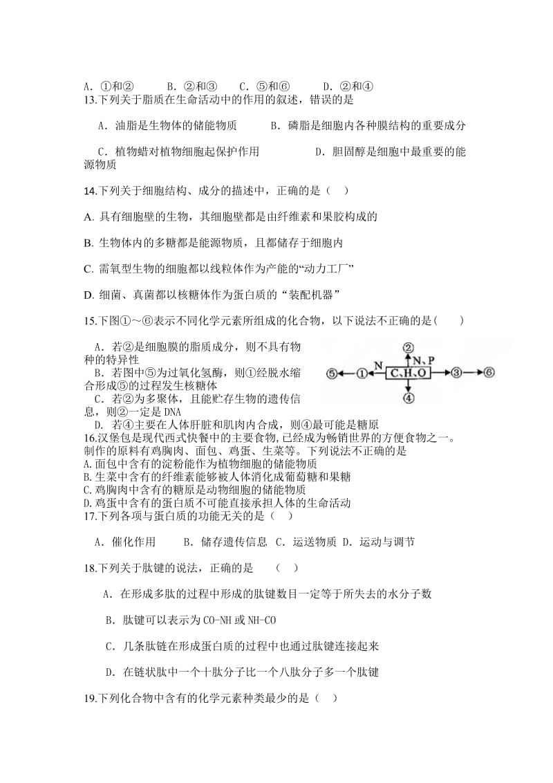 高中生物细胞的结构及构成.doc_第3页