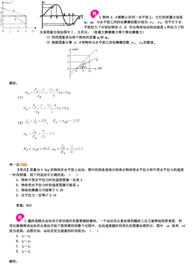 高考冲刺-力和运动综合专题.doc_第3页