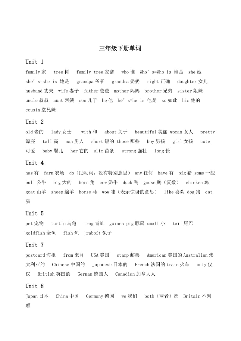 广州版小学英语三至六年级词汇.doc_第3页