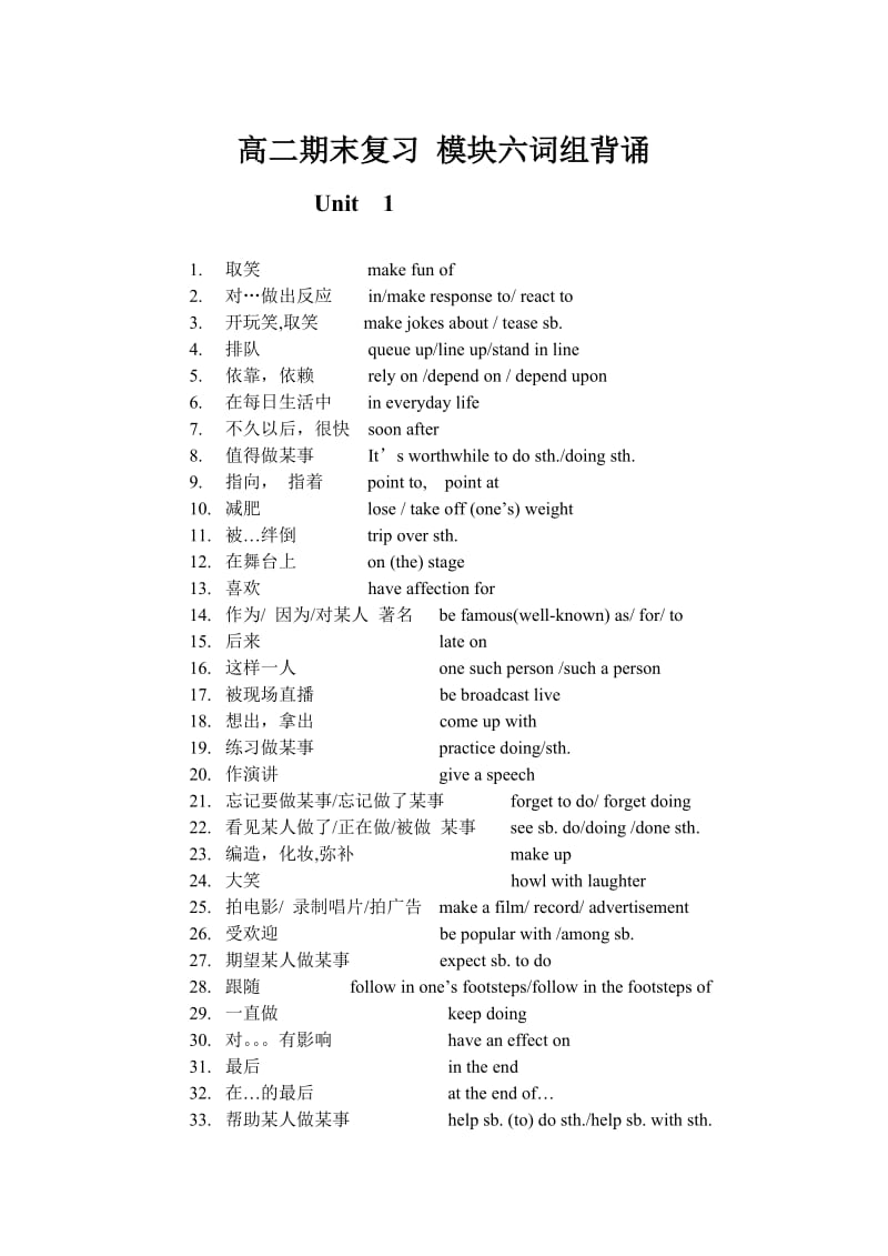 牛津高中英语模块六词组.doc_第1页