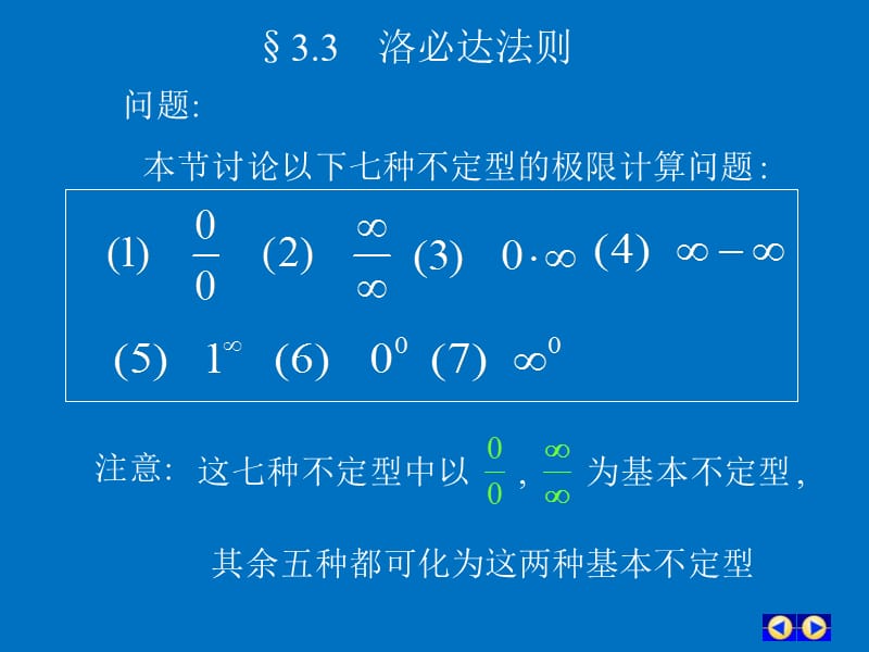 《ch33洛必達(dá)法則》PPT課件.ppt_第1頁