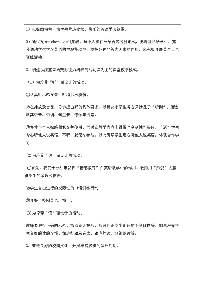 城月小学英语课题立项研究的思路与方法(申报表).doc_第2页