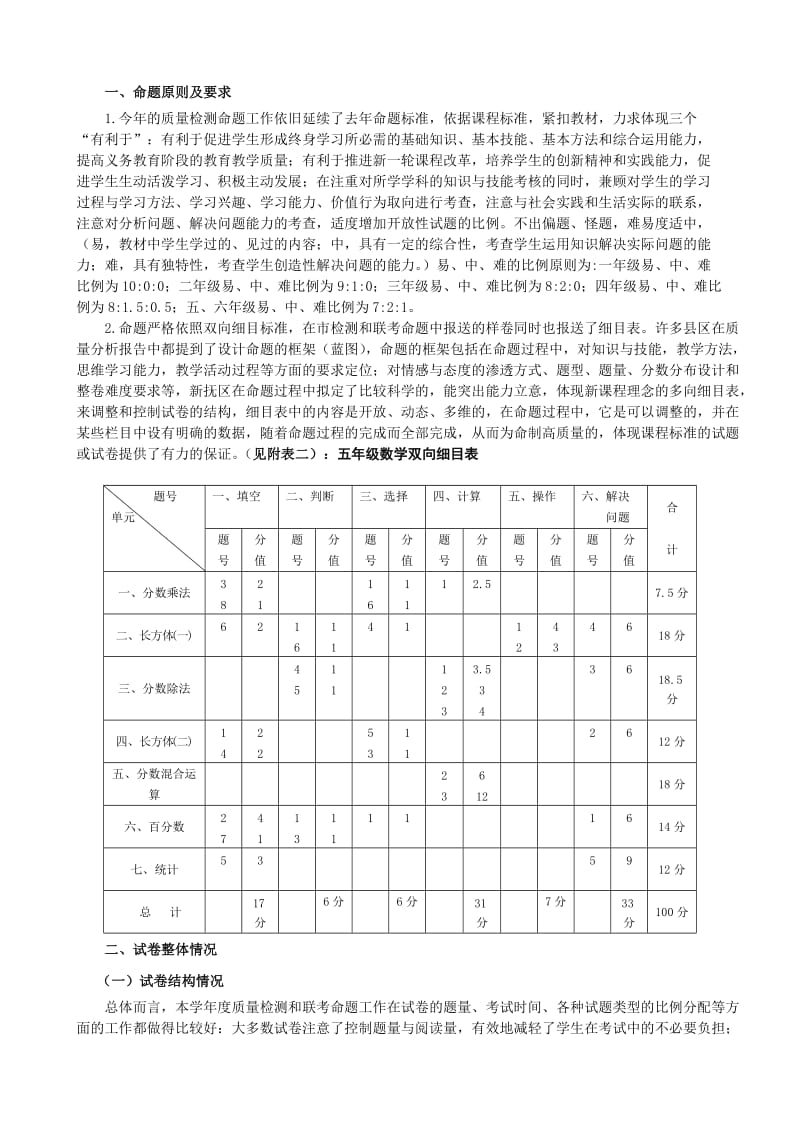 抚顺市小学检测质量分析报告送审稿.doc_第2页