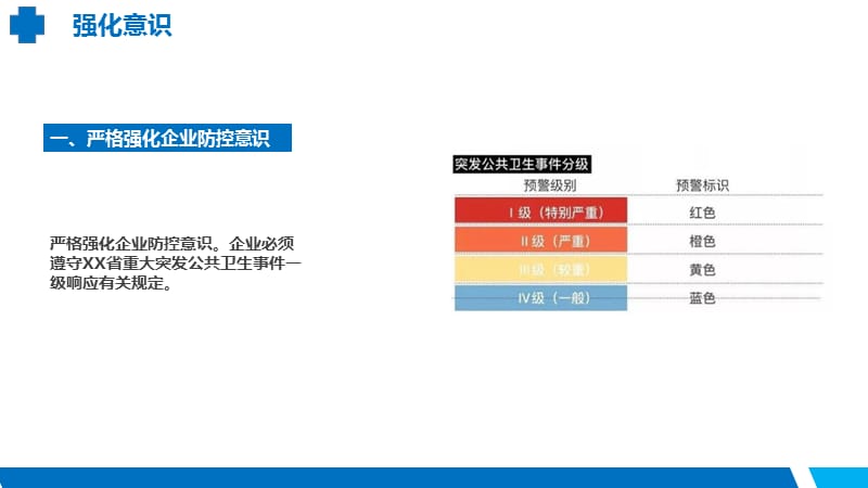 2020企业复工防疫十项原则（返岗复工防疫工作）PPT模板_第3页