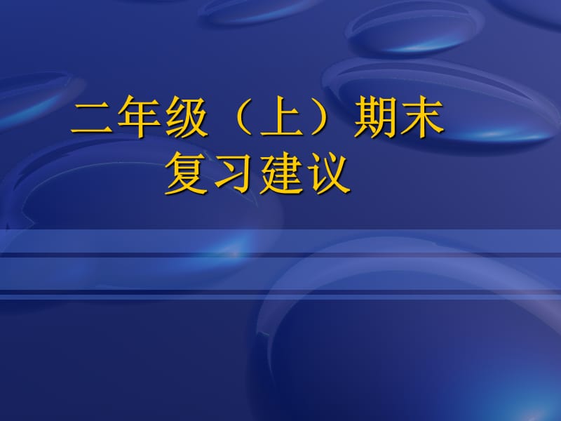 《上期末复习建议》PPT课件.ppt_第1页