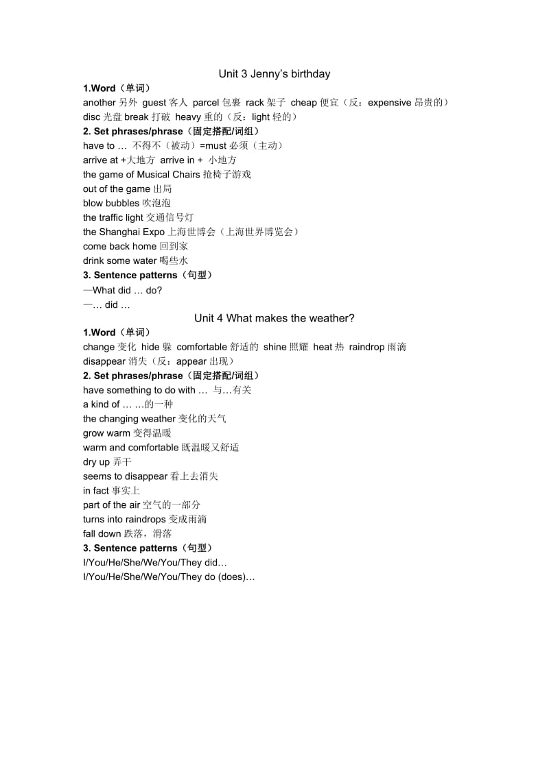 沪教版五年级下册英语知识点归纳.doc_第2页