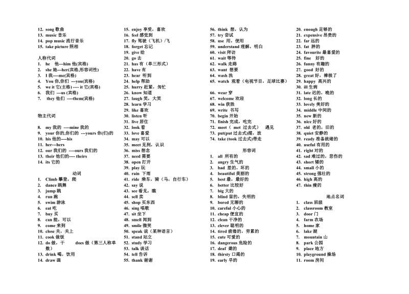 外研版小学英语单词分类.doc_第3页