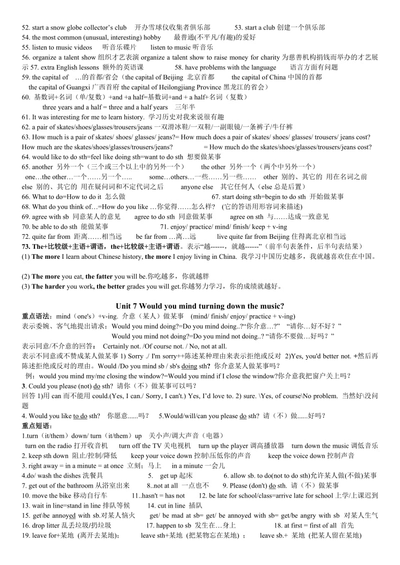 2012年八年级英语下册知识点Unit.doc_第2页