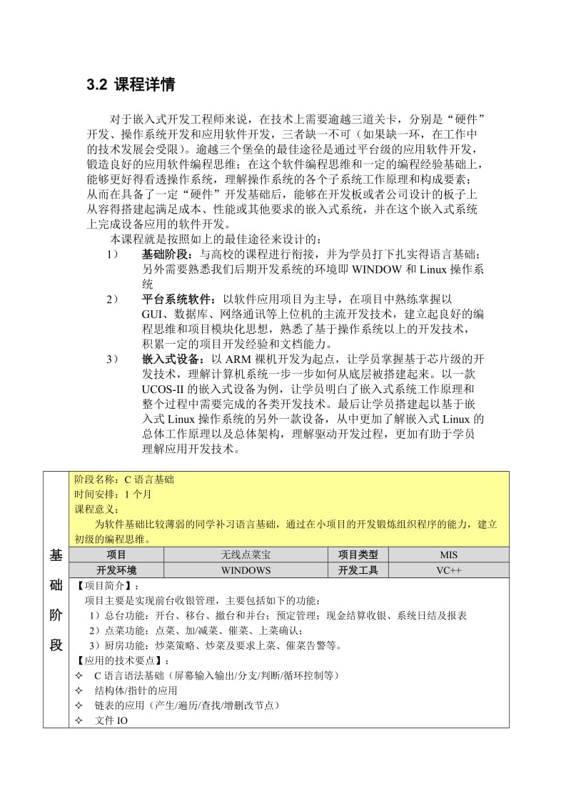 嵌入式Linux软件工程师-卓跃教育.doc_第2页