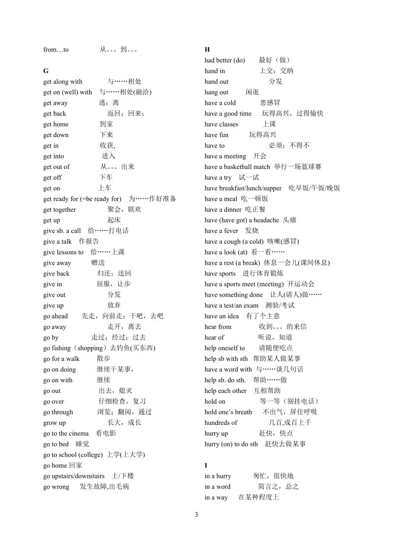 2013中考英语重点短语和句型.doc_第3页