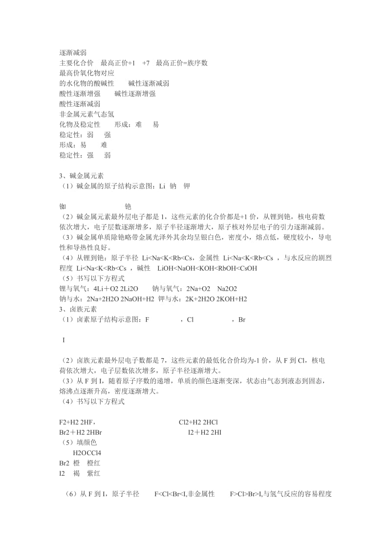 知识点总结化学物质结构.doc_第3页