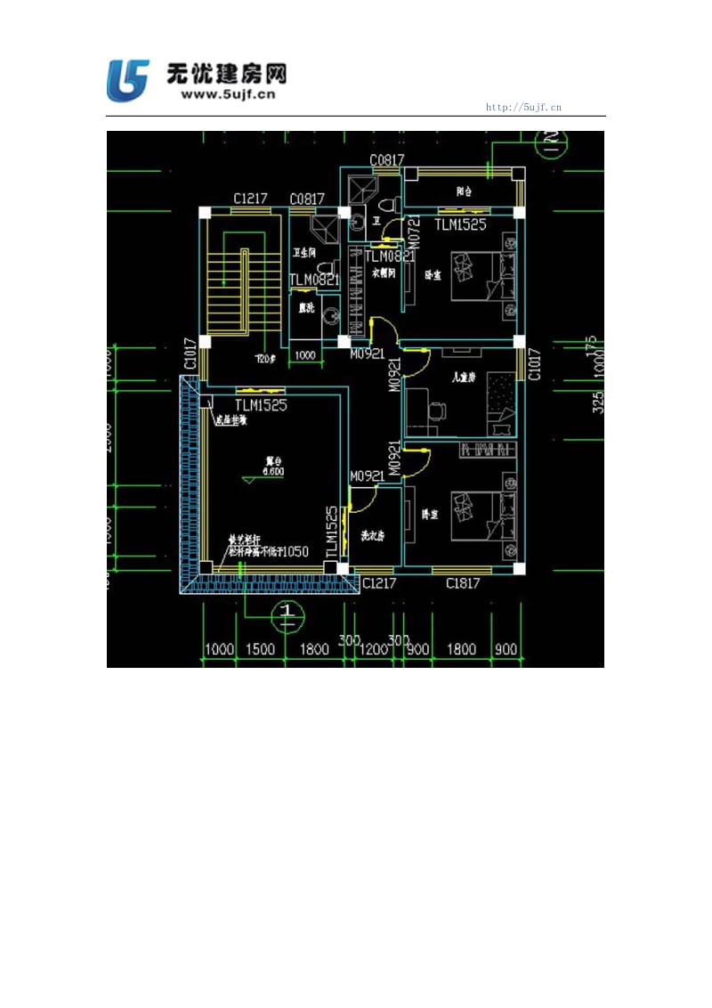 农村自建房三层现代建筑风格设计施工图带结构.docx_第3页