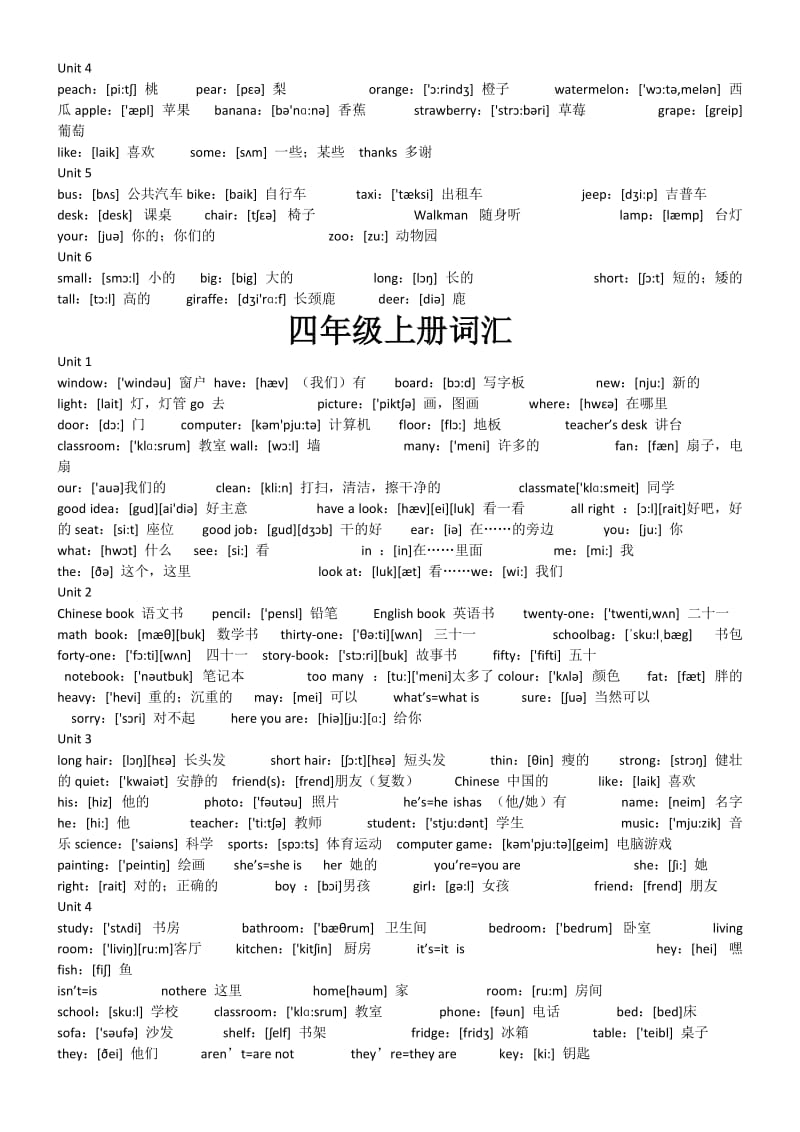 2016年新人教版小学英语词汇(3-6年级).docx_第2页