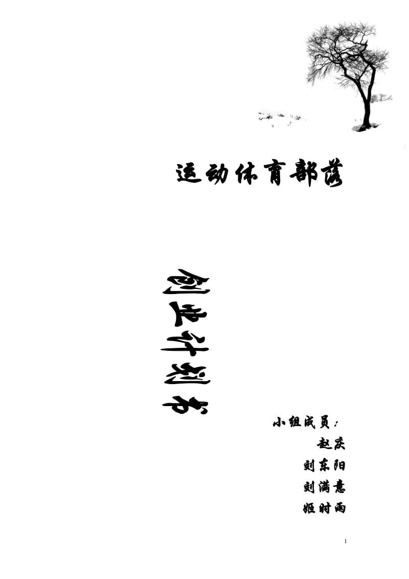 体育商品店创业计划书.doc_第1页