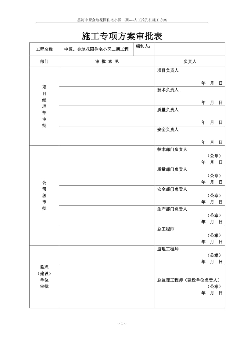 人工成孔灌注桩施工工艺成型版.doc_第1页