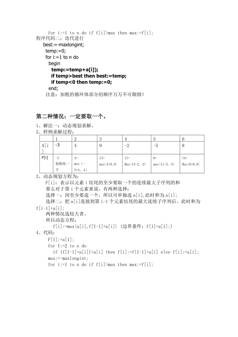 最大子序列和的总结.doc_第2页