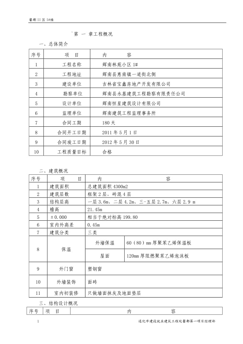 混凝土结构施工组织设计.doc_第1页