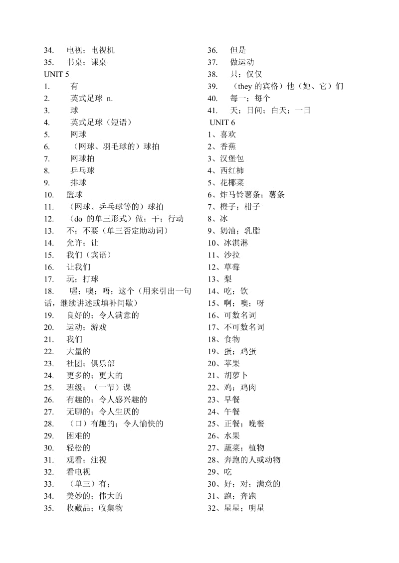 七年级上下册单词.doc_第3页