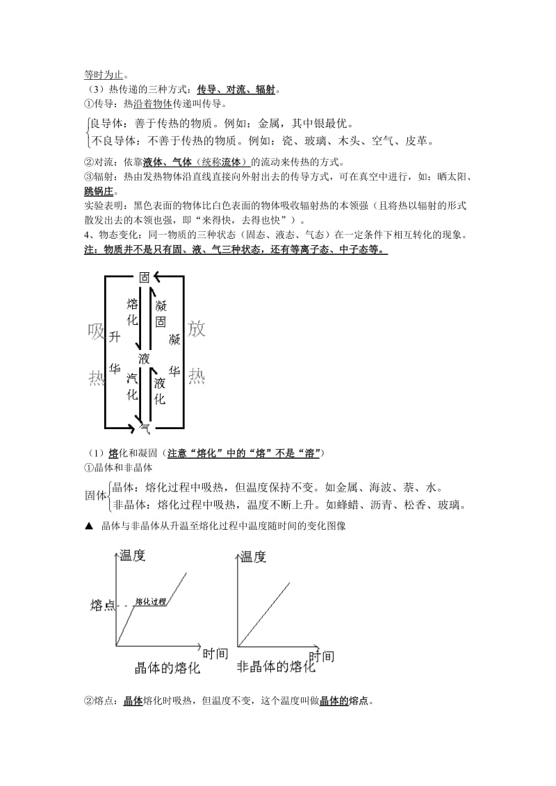 中考物理专题复习讲义物态变化.doc_第2页