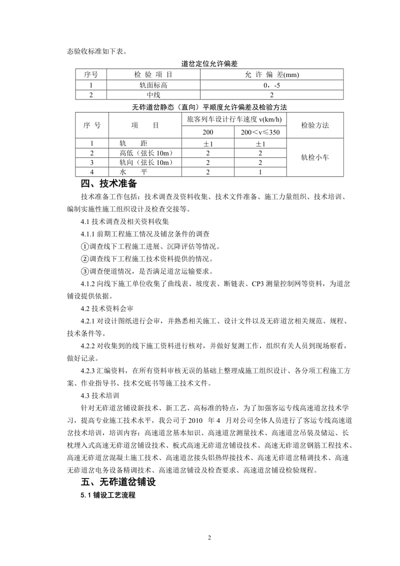 长枕埋入式高速无砟道岔施工技术总结.doc_第2页