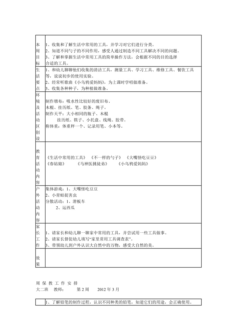 大班主题计划第二学期.doc_第2页