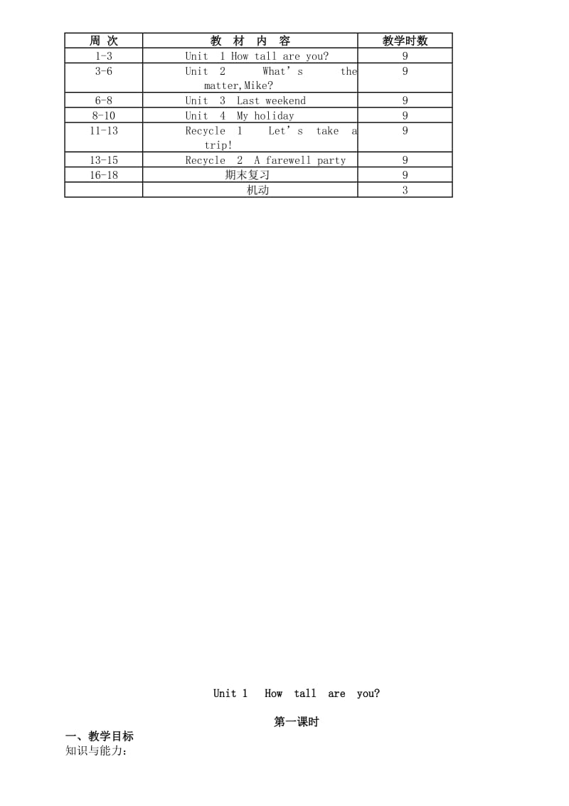 pep六年级下册英语教案(全册).doc_第2页