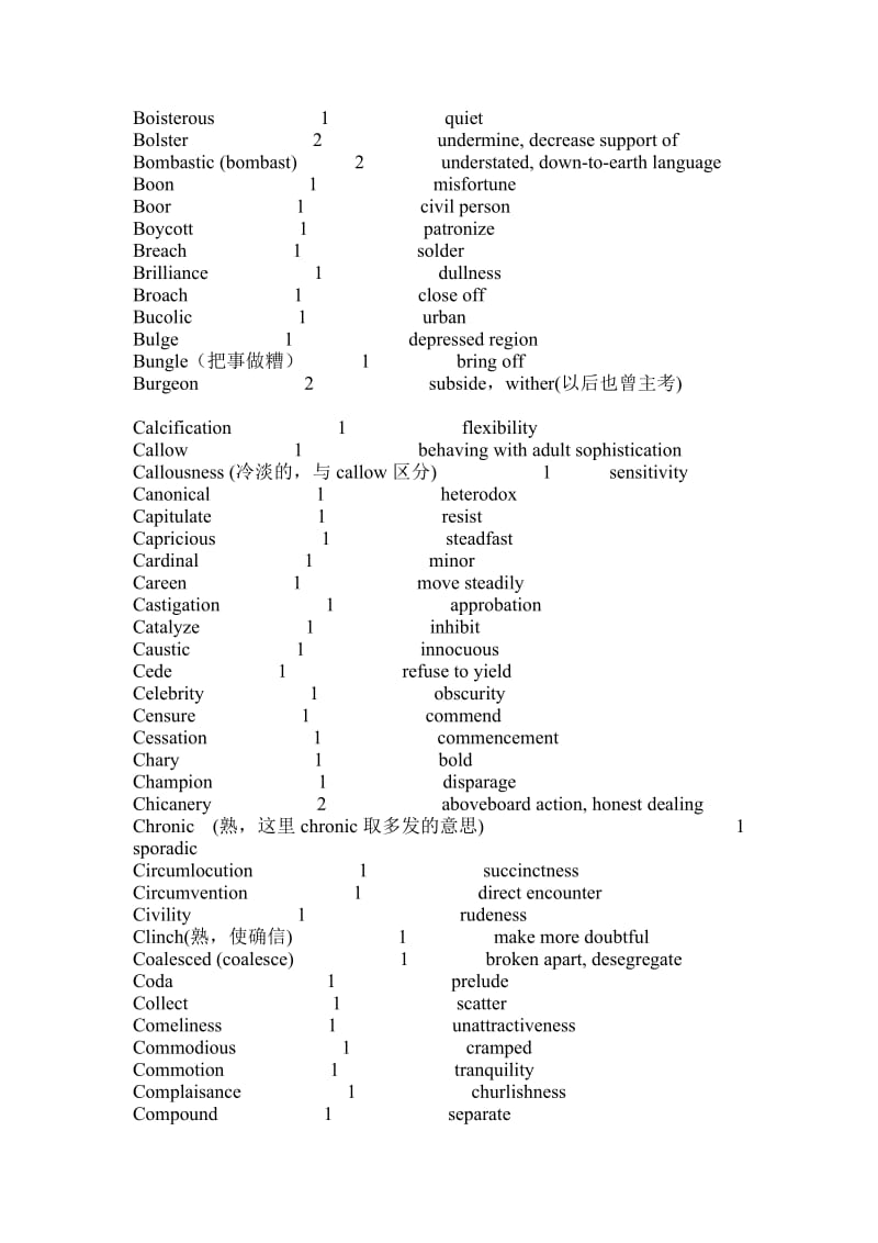 Franky的反义词总结.doc_第3页