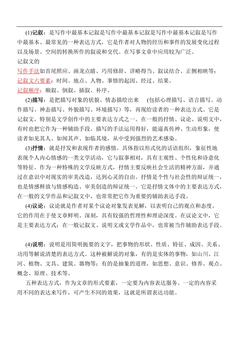 常见表现手法及其作用-答题技巧总结(全).doc_第2页