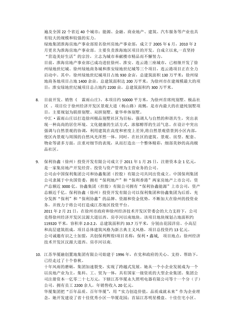 徐州房地产公司汇总.docx_第3页