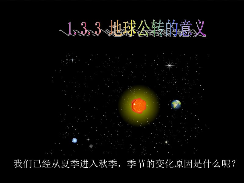 高中地理1.3 地球的运动 课件43 （人教必修1）_第2页