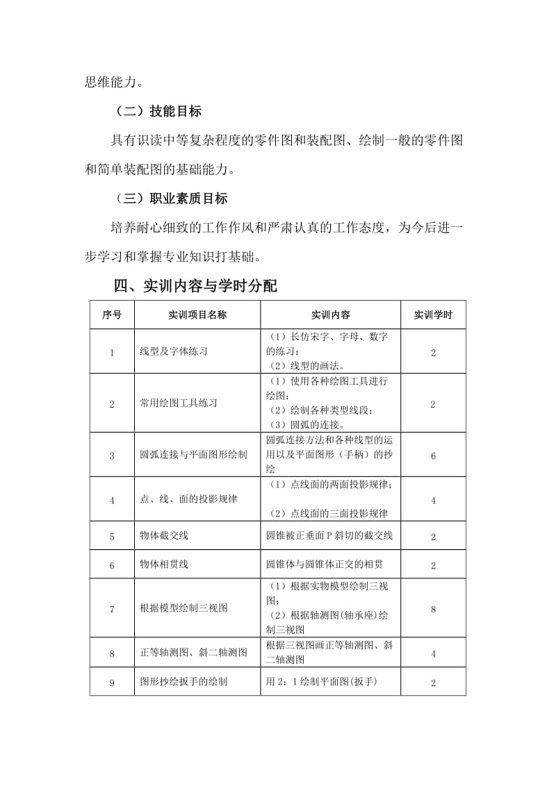 《机械制图》实训大纲.doc_第3页