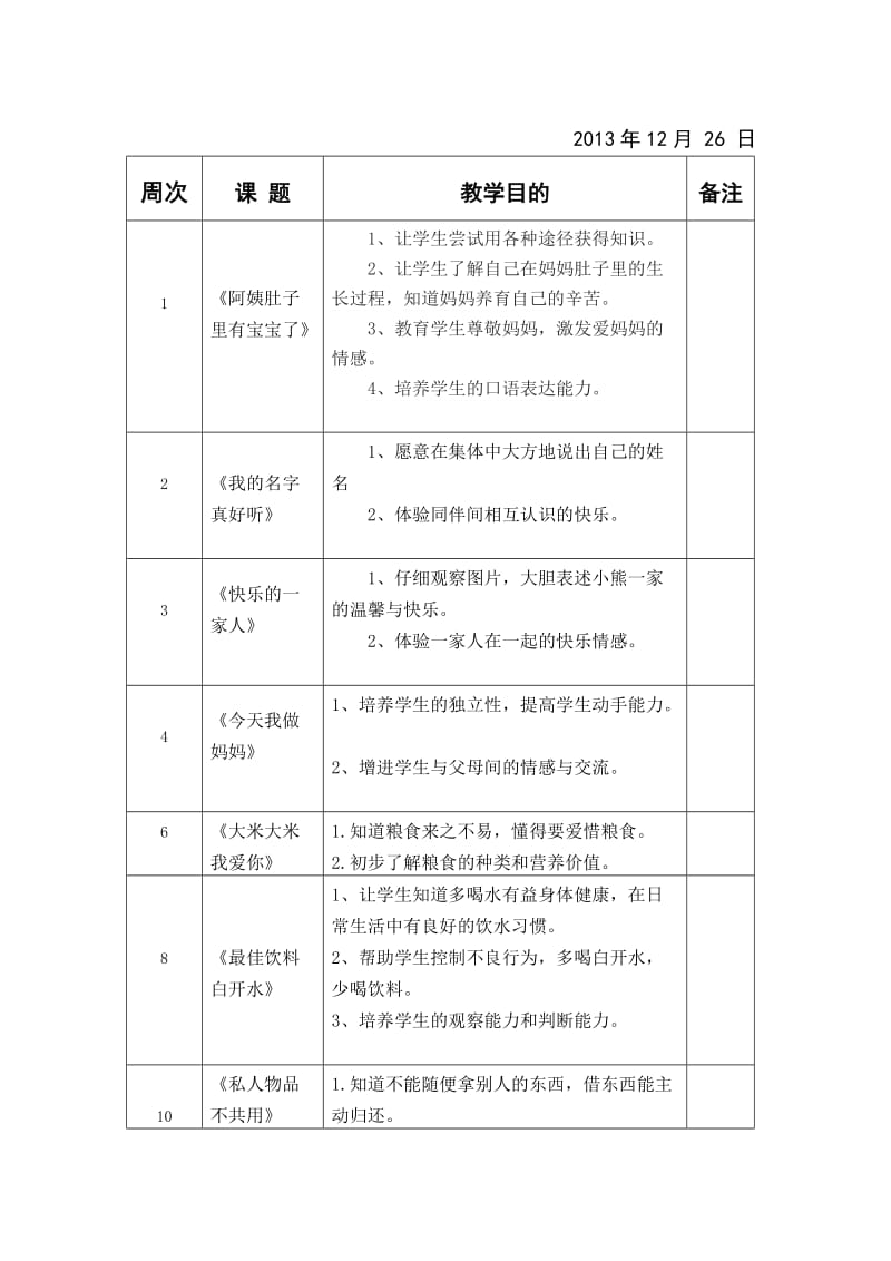 二年级健康教育备课.doc_第2页