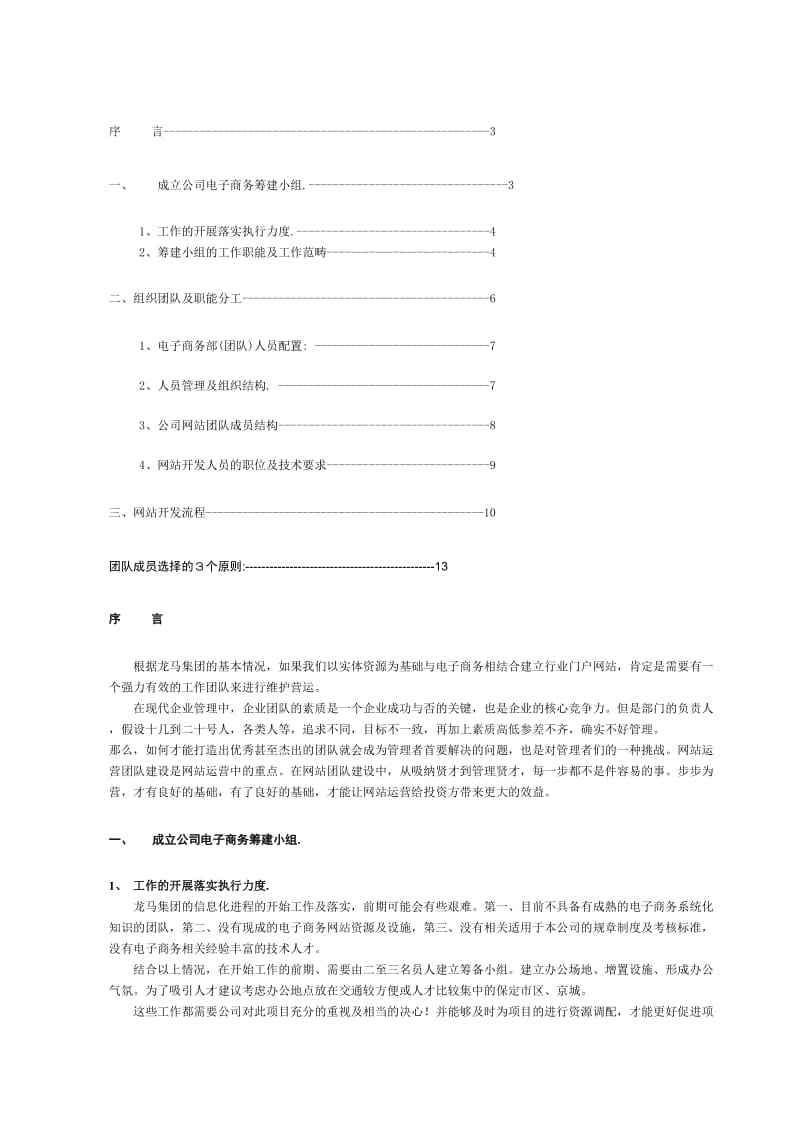 电子商务开发团队组建方案.doc_第1页