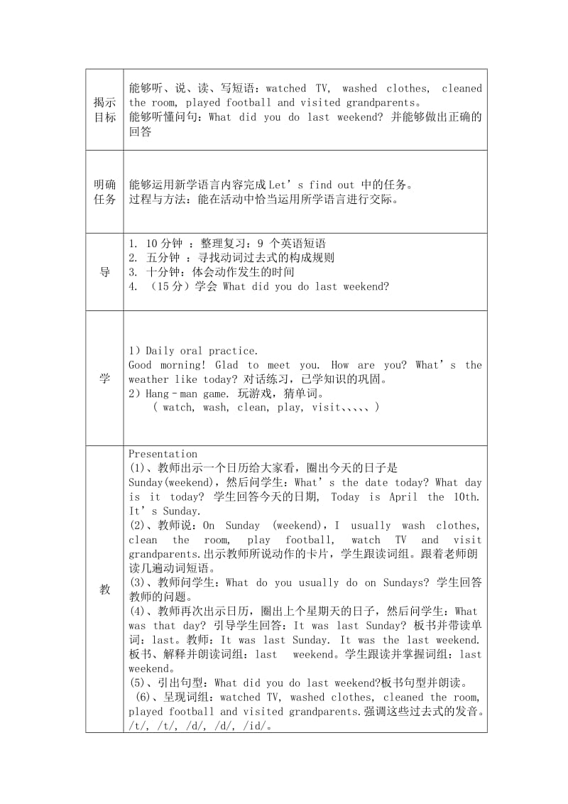 六年级英语第三单元备课.doc_第2页